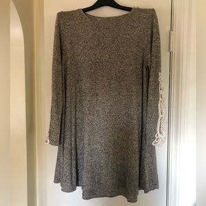 Gray shapeless dress